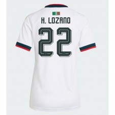 Mexico Hirving Lozano #22 Bortedrakt Kvinner VM 2026 Kortermet